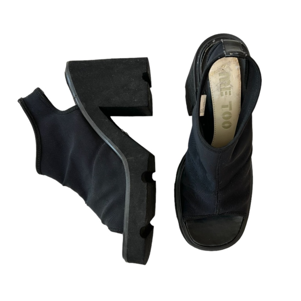 Retro 90s Me Too Topper Chunky Heel Shoes